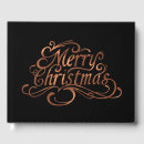 Search for christmas guest books Elegant
