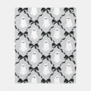 Search for halloween ghost blankets Black and white