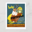 Search for help postcards Vintage