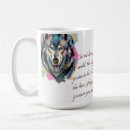 Search for wolf design mugs Unique