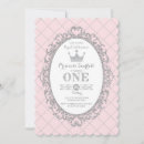 Search for crown 1st birthday invitations Royal