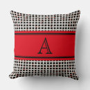 Search for black red and white cushions Stylish