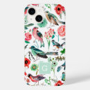 Search for vintage botanical iphone cases Birds