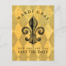 Search for mardi gras save the dates Fat tuesday