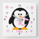 Search for christmas pink clocks snowflakes