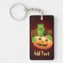 Search for cartoon monster key rings Pumpkin