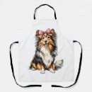 Search for shetland sheepdog aprons Wolf
