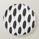 Search for black and white feather cushions Bird