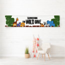 Search for safari birthday banners Baby boy