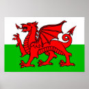 Search for welsh posters Red dragon