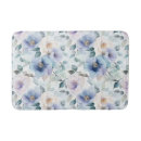Search for lavender and white bath mats Floral