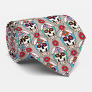 Search for dia de los muertos ties Sugar skulls
