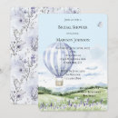 Search for hot air balloons bridal shower invitations Bride