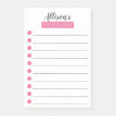Search for pink post it notes Checkboxes
