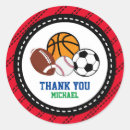 Search for red basketball stickers For kids