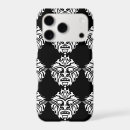 Search for black mask iphone cases White
