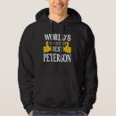 Search for last name hoodies Peterson