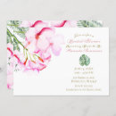 Search for hawaiian bridal shower invitations Hibiscus