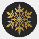 Search for snowflake envelope seals Gold foil