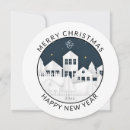 Search for village christmas cards Minimal
