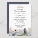 Search for garden quinceanera invitations Modern