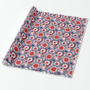 Search for fireworks wrapping paper Stars and stripes
