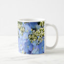Search for hydrangea coffee mugs Blue flowers