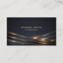 Search for gold background business cards Consultant