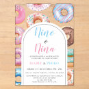 Search for boy doughnut party invitations For her