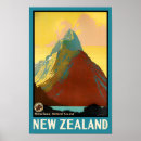 Search for new zealand travel posters Illustration