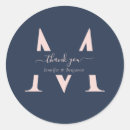 Search for blue monogram stickers Thank you