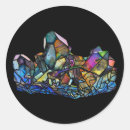 Search for healing crystals stickers Gemstone