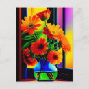 Search for bold colours postcards Modern