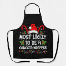 Search for gangsta aprons Xmas