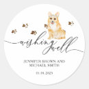 Search for announcement wedding stickers Dog