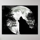 Search for black white wolf posters Dog