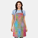Search for red yellow orange green aprons Colourful