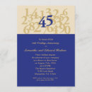 Search for sapphire wedding anniversary invitations Party