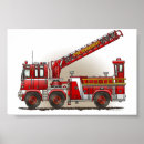 Search for fire truck art Ladder