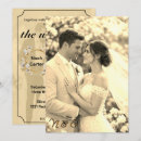 Search for black and cream wedding invitations Calligraphy script