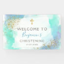 Search for christening banners Blue