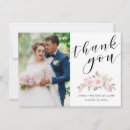 Search for pink black wedding thank you cards Blush
