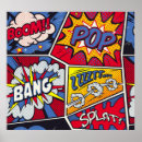 Search for retro comic posters Background