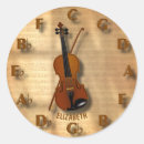 Search for vintage music stickers Violin