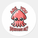 Search for squid cartoon stickers Octopus