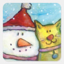 Search for snowman stickers Whimsical