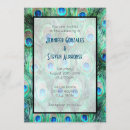 Search for peacock feather wedding invitations Watercolor
