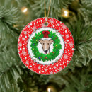 Search for whippet christmas tree decorations Wreath