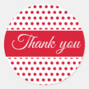 Search for red and white polka dots stickers Circles