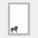 Search for dog breed post it notes Pug
